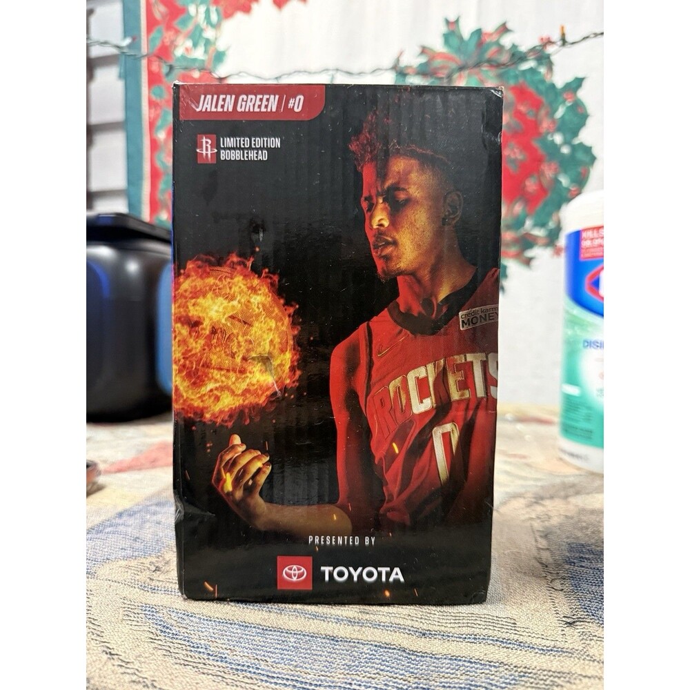 Jalen Green Houston Rockets Bobblehead 2021 NBA Draft Presented by Toyota